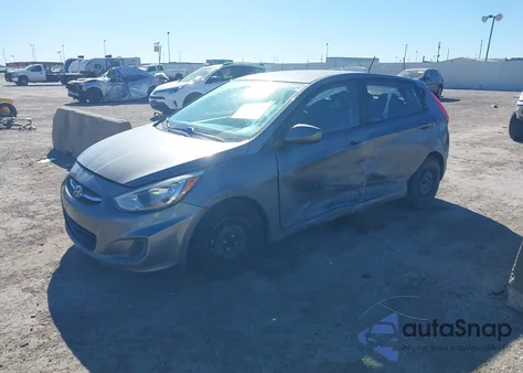 2016 Hyundai Accent Se from USA, damaged, VIN KMHCT5AE9GU251867